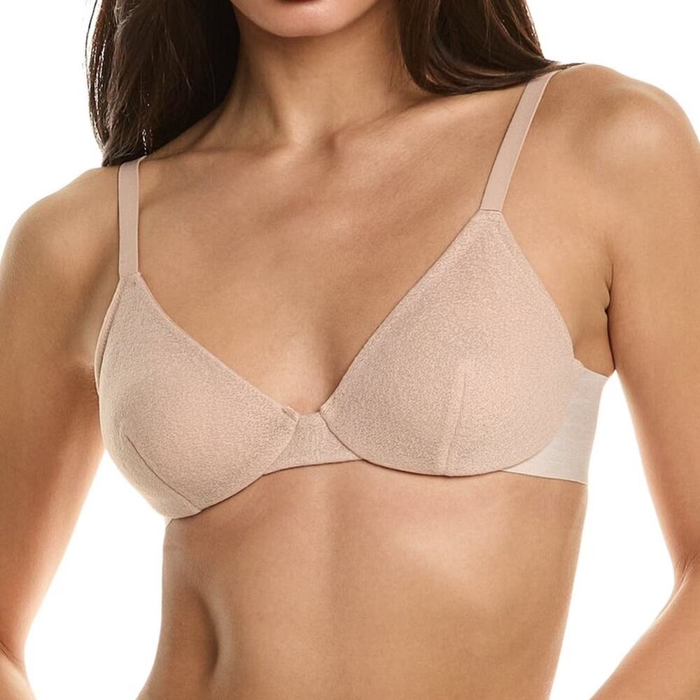 SPANX SheerFlex Fit To You Demi Bra 30071R Champagne Beige Size Small NEW